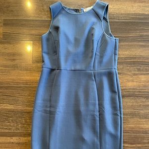 LOFT blue sheath dress